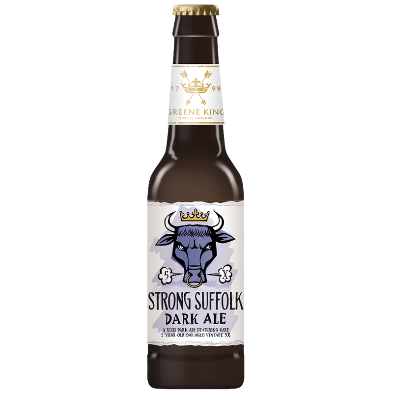 Купить английское пиво Greene King, Strong Suffolk Dark Ale 0,33 л