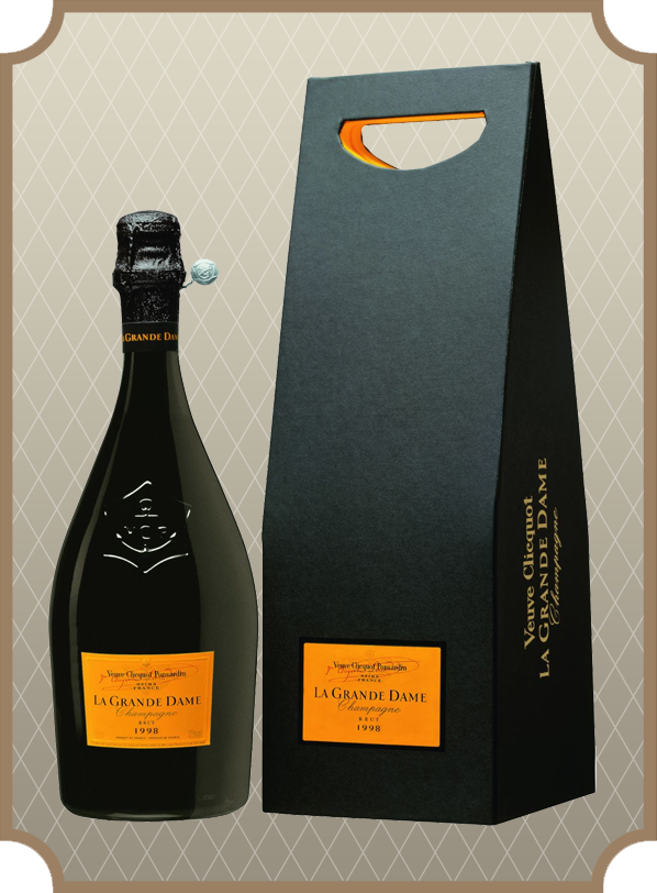 Купить Шампанское Veuve Clicquot, La Grande Dame, 1998, in gift box (Вдова Клико, Ла Гранд Дам