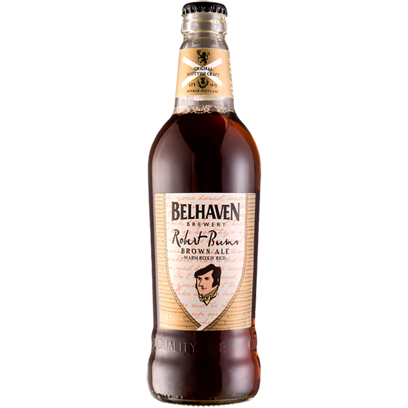 Купить ПИВО BELHAVEN ROBERT BURNS ALE (Белхэвен Роберт Бёрнс эль)