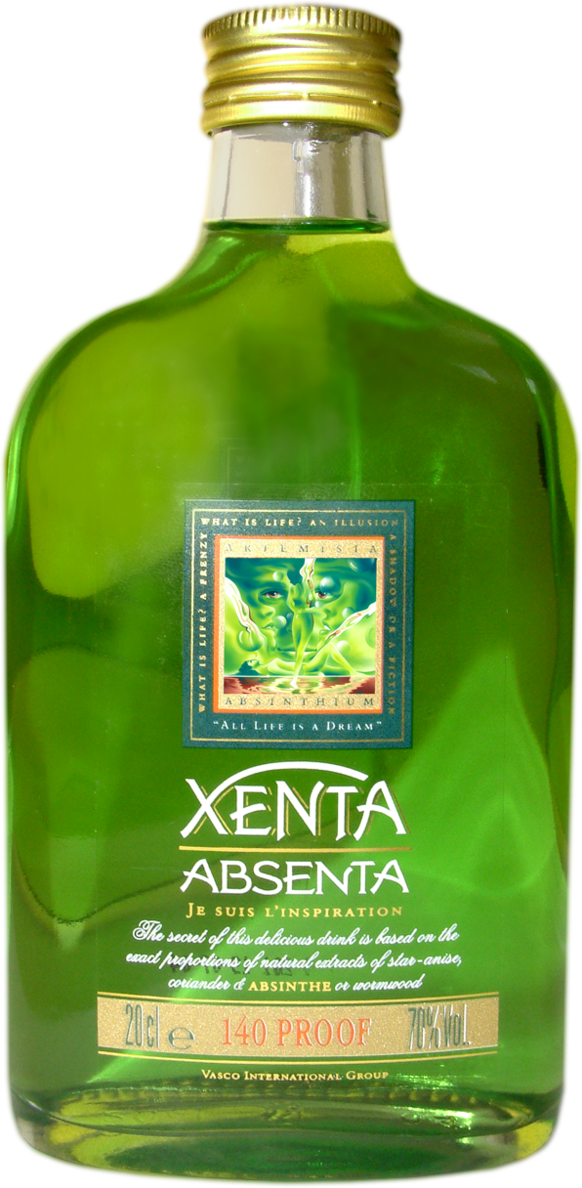Абсент москва. Абсент xenta, 0,35 л, италия. абсент xenta absenta 70% 0,7 л. абсент xenta 0.2.