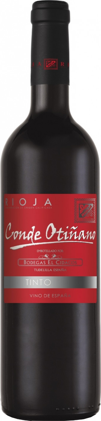 Вино Bodegas El Cidacos, Conde Otinano, Tinto, Rioja, 2018 купить вино ...