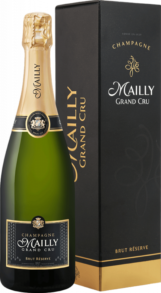 Grand cru champagne. Шампанское шампань Майи Гран Крю. Grand Cru Champagne Brut Reserve. Игристое вино Mailly Grand Cru Brut Reserve 0.75 л. Гранд реале брют бел. 0.75.