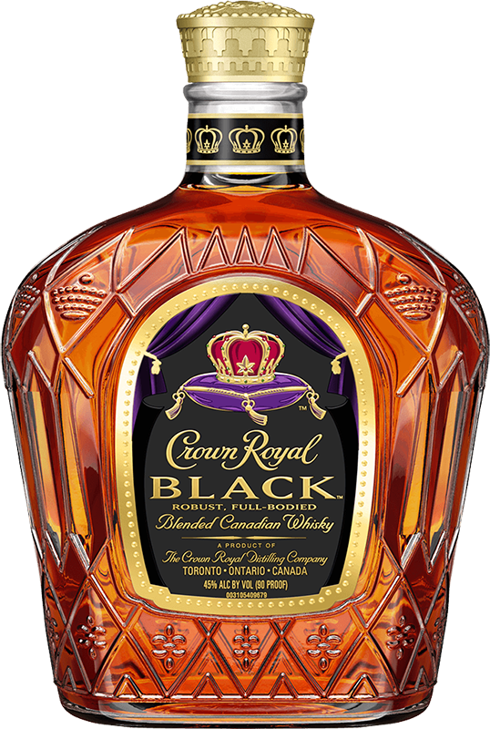 Виски Crown Royal, Black, in gift box, 1.0 л. купить Краун Роял, Блэк ...