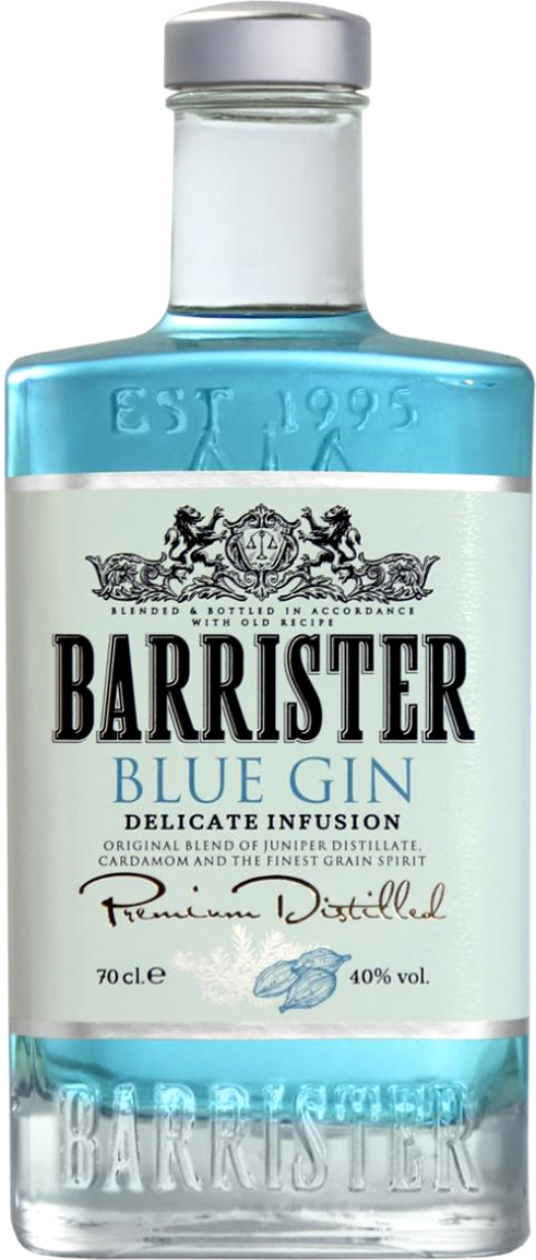 Джин Barrister, Blue Gin, 0.7 л. купить джин в Москве, цена 840 рублей ...