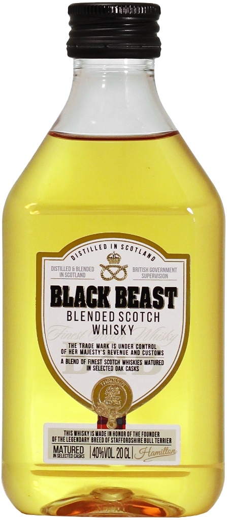 Виски Black Beast, Blended Scotch Whisky, 0.2 л. купить Блэк Бист ...
