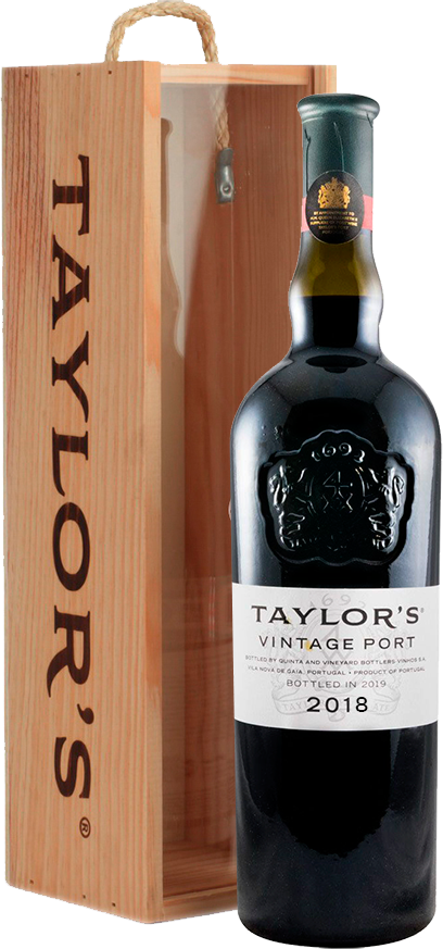 Taylor's Vintage Port, 2018, in wooden box
