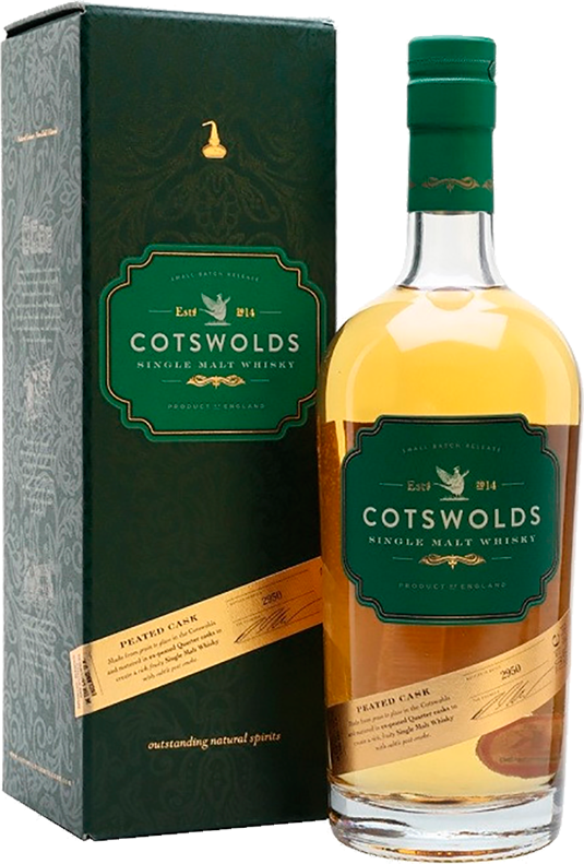 Виски Cotswolds, Peated Cask, in gift box, 0.7 л. купить Котсуолдс
