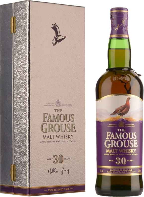 Виски The Famous Grouse, Malt Whisky, 30 Years Old, in gift box, 0.7 л ...
