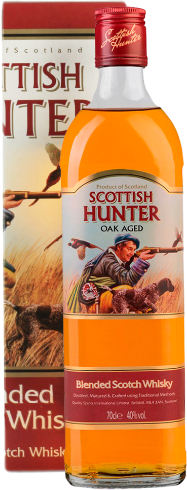 Scotch whisky цена 0.7. Виски "Scottish Hunter ", 0.7 л. Скоттиш Хантер виски красное белое. Шотландский виски с охотником. Виски скотиш Хантер ок эйдж.